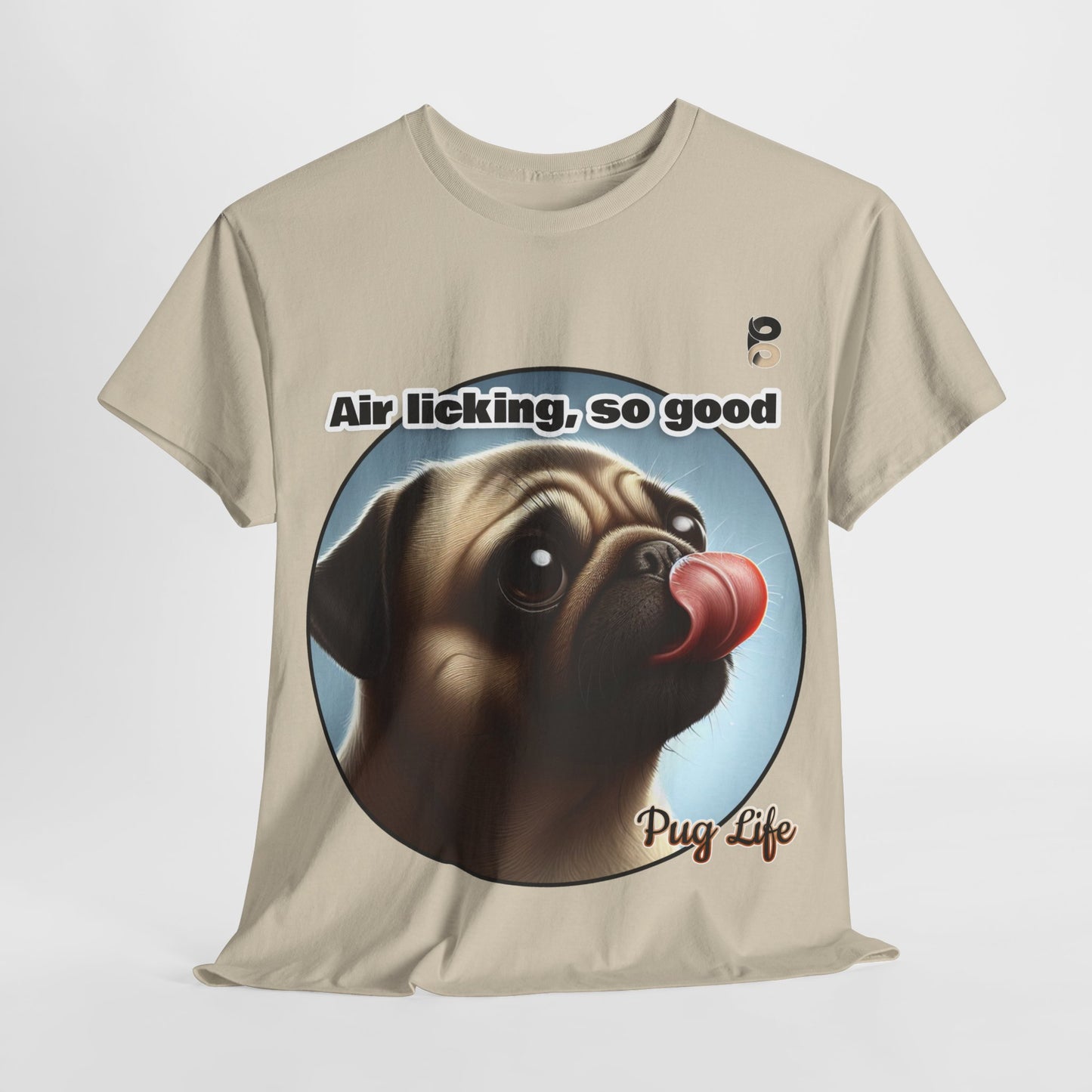 P&B Pug Life Edition: Air Licking - Cotton Tee - Unisex