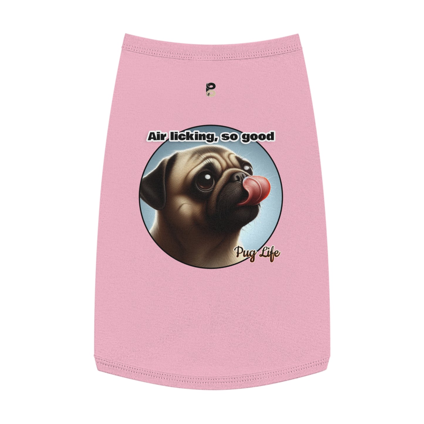 P&B Pug Life Edition Tank Top: Air Licking