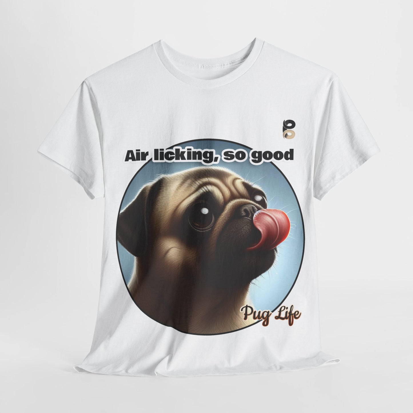 P&B Pug Life Edition: Air Licking - Cotton Tee - Unisex