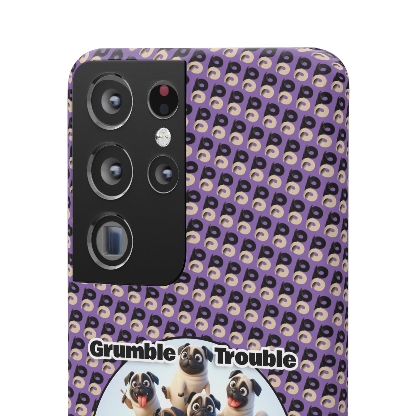 P&B Pug Life Edition: Terrible at Catching - Snap Case Purple