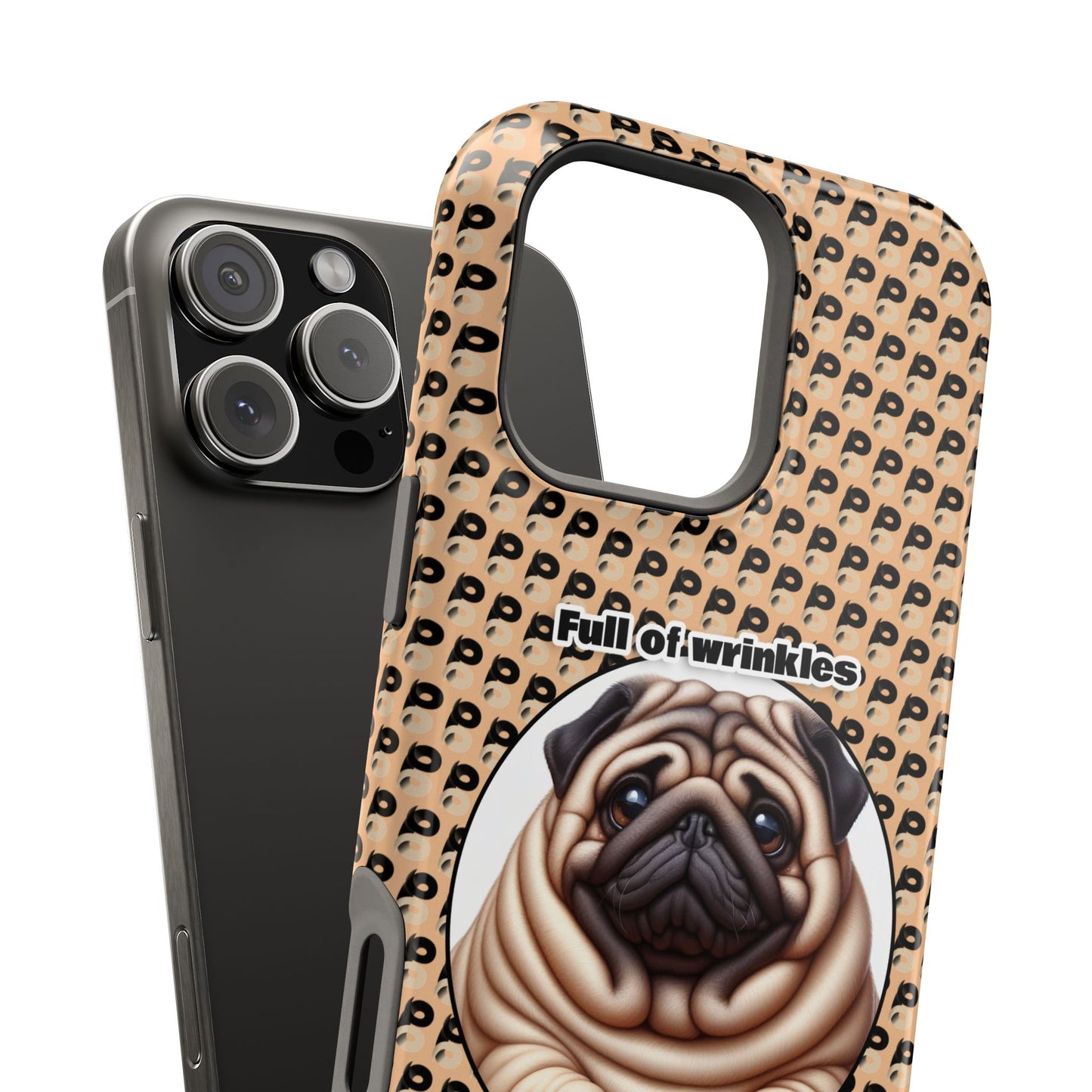 P&B Pug Life: Full of Wrinkles - MagSafe Tough Case