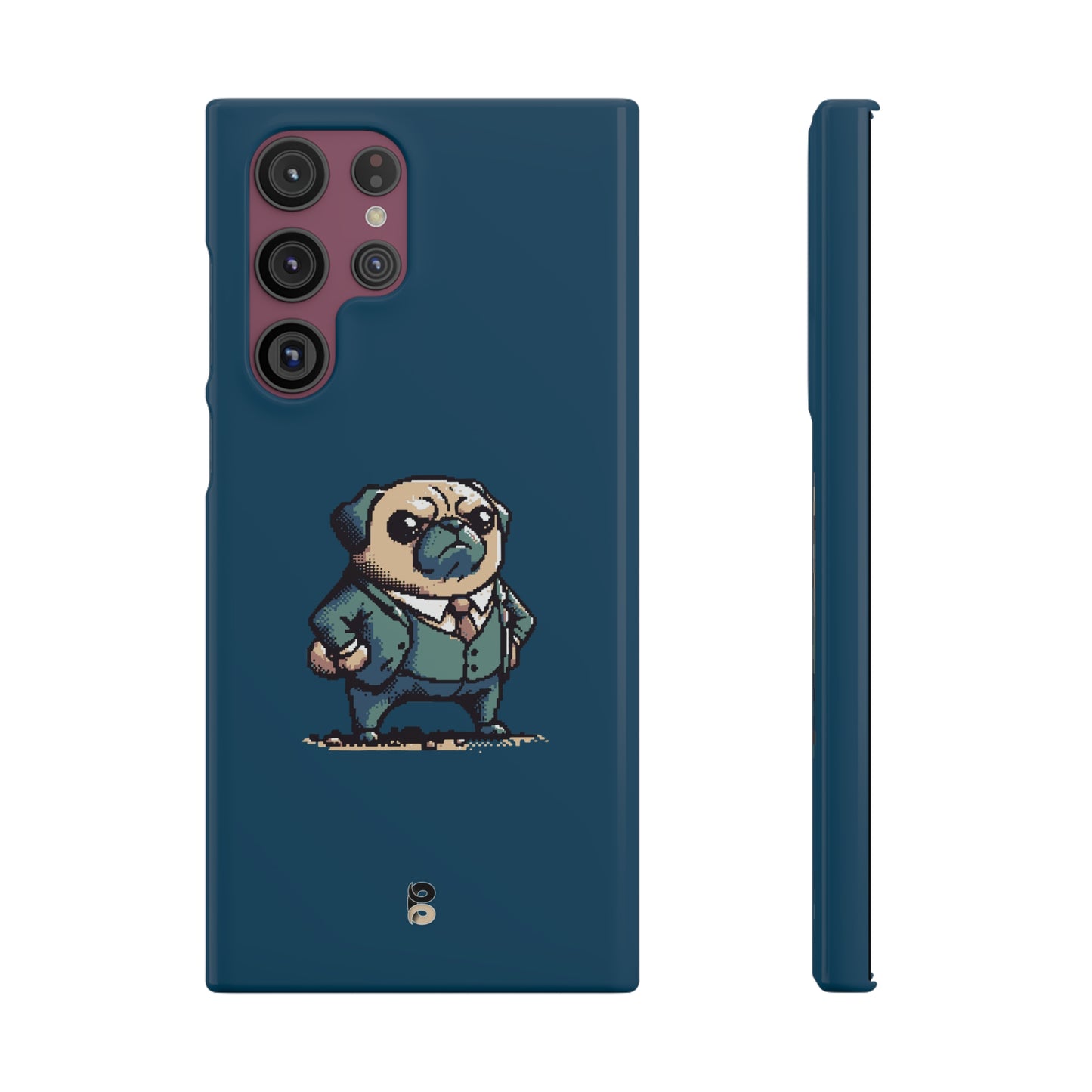 P&B Angry Boss Pug - Snap Case