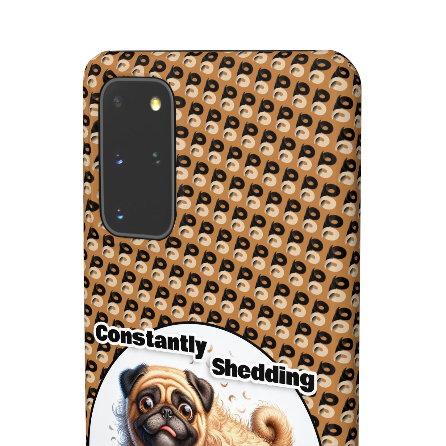 P&B Pug Life Edition: Constantly Shedding - Snap Case Brown