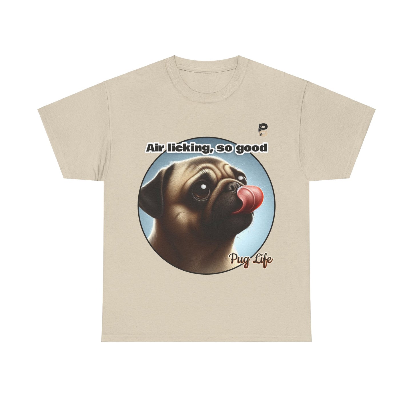 P&B Pug Life Edition: Air Licking - Cotton Tee - Unisex