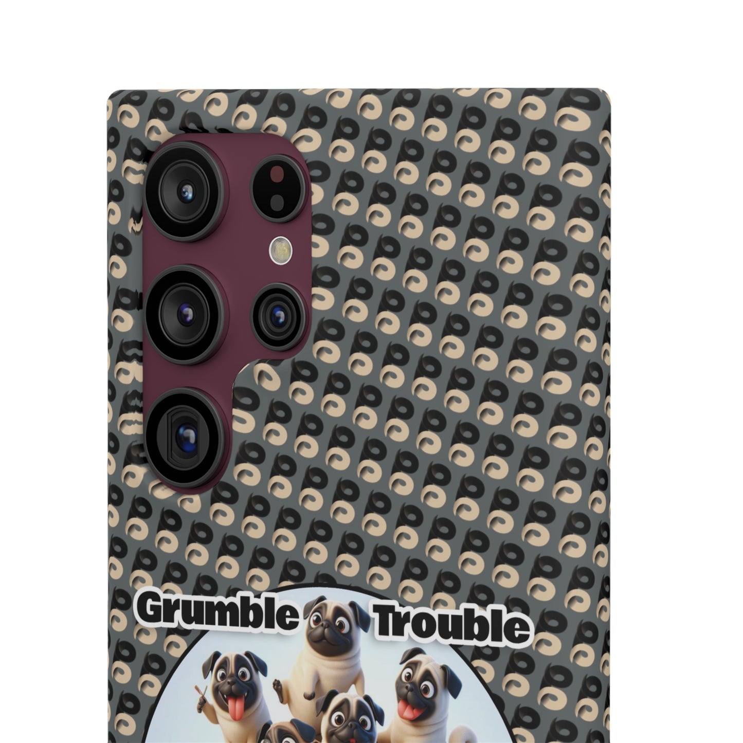 P&B Special Edition: Grumble Trouble - Snap Case Dark Gray