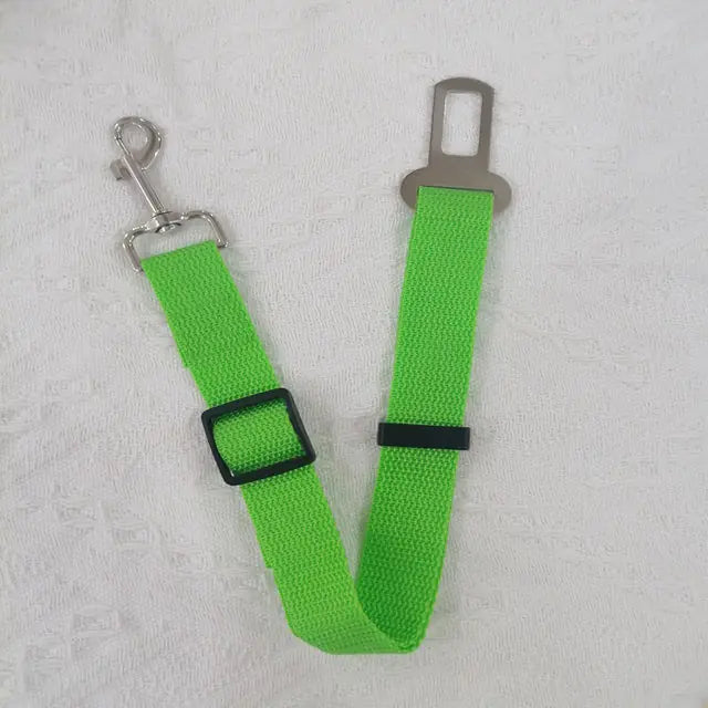 Adjustable Dog Leash for Car Seat Belt - All Colors!