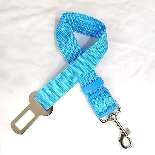 Adjustable Dog Leash for Car Seat Belt - All Colors!