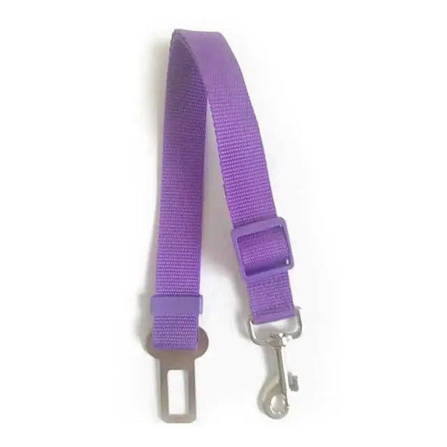 Adjustable Dog Leash for Car Seat Belt - All Colors!