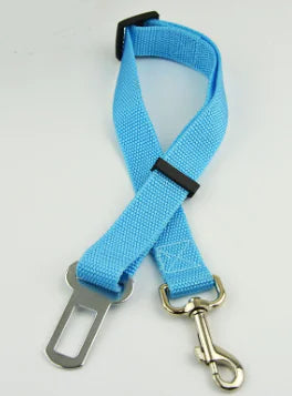 Adjustable Dog Leash for Car Seat Belt - All Colors!