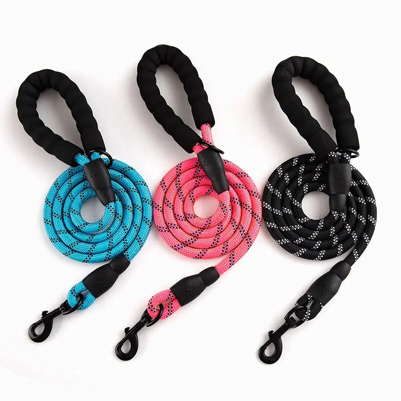 Premium Quality Reflective Nylon Leash for Dogs