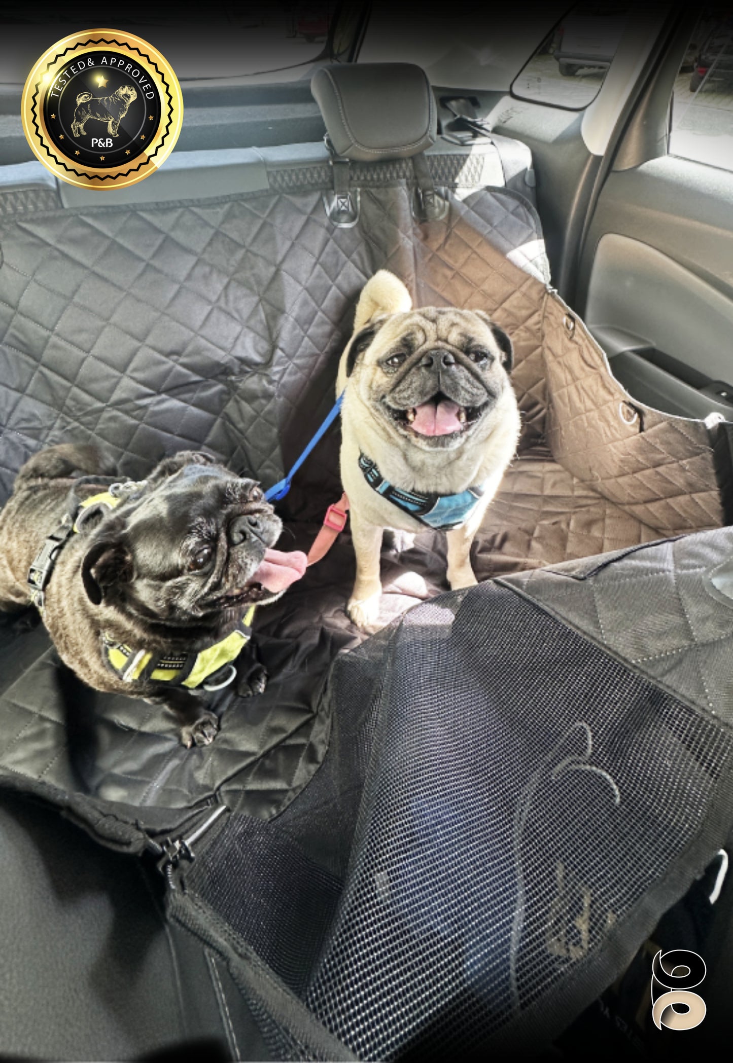 Car Seat Cover - Waterproof, Scratch-Resistant Dog Hammock-style protector