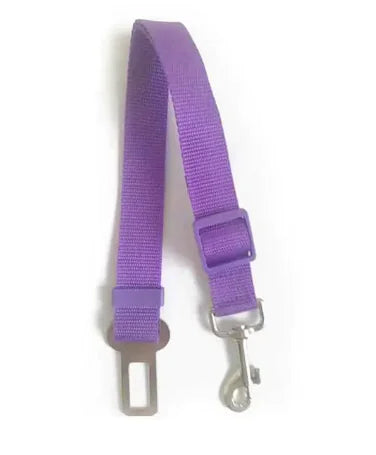 Adjustable Dog Leash for Car Seat Belt - All Colors!